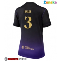 Ženske Nogometnih dresov Barcelona Alejandro Balde #3 Gostujoči 2026-27 Kratki rokavi